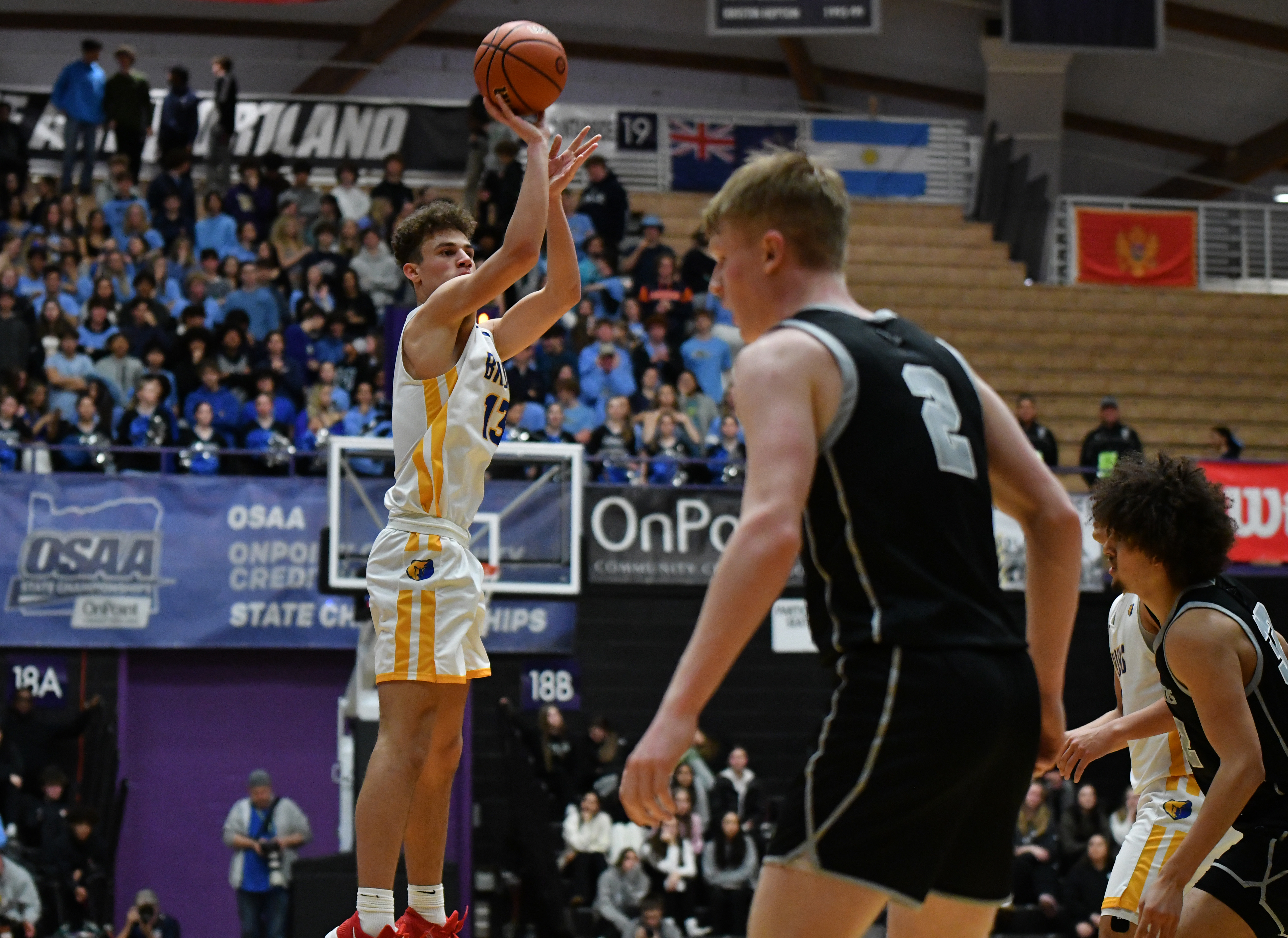 Barlow Mountainside 6A Oregon boys basketball quarterfinal Taylor Balkom 23